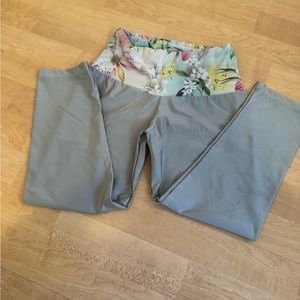 Farm Rio cropped leggings small